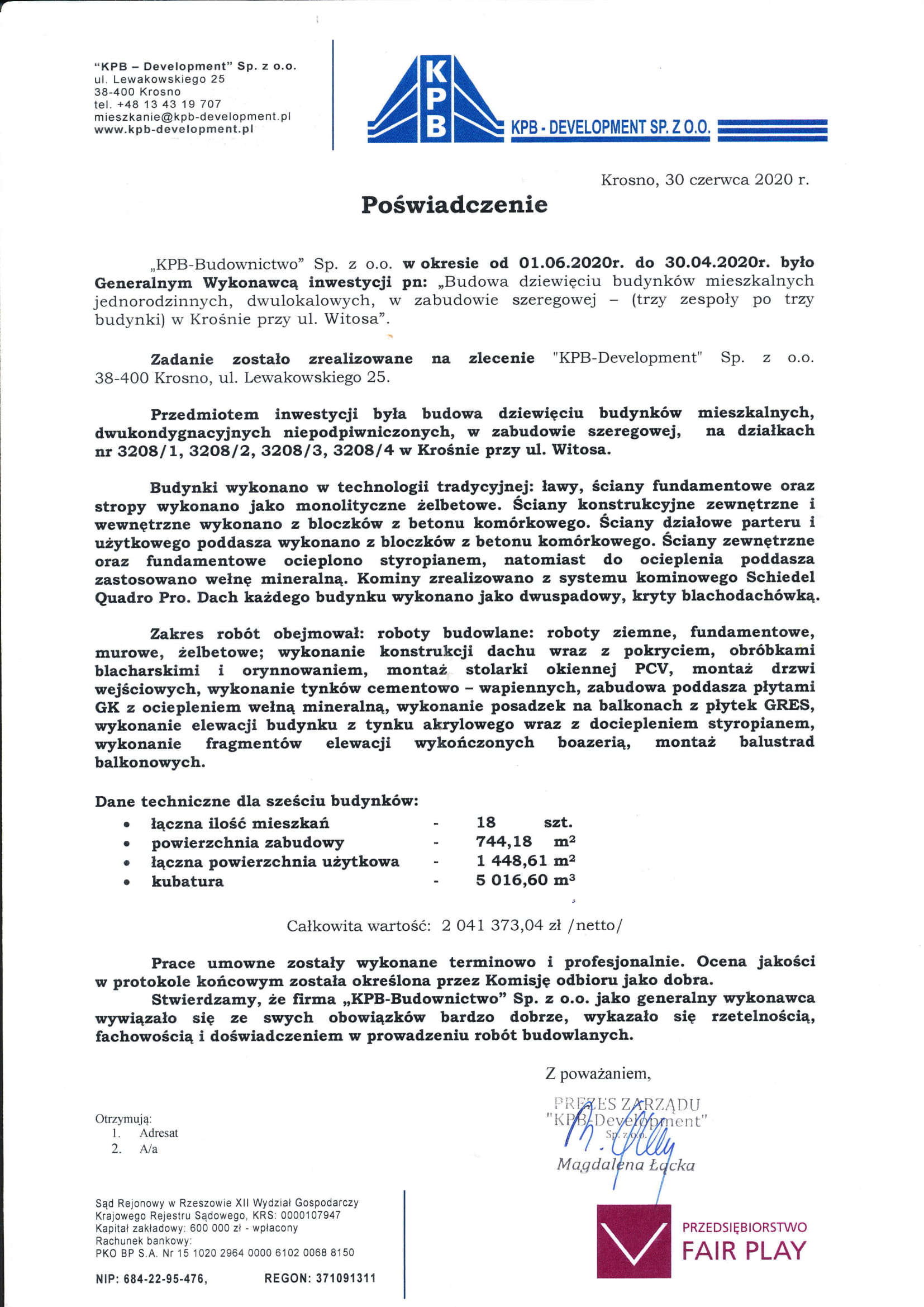 Krosno - osiedle Witosa I-1