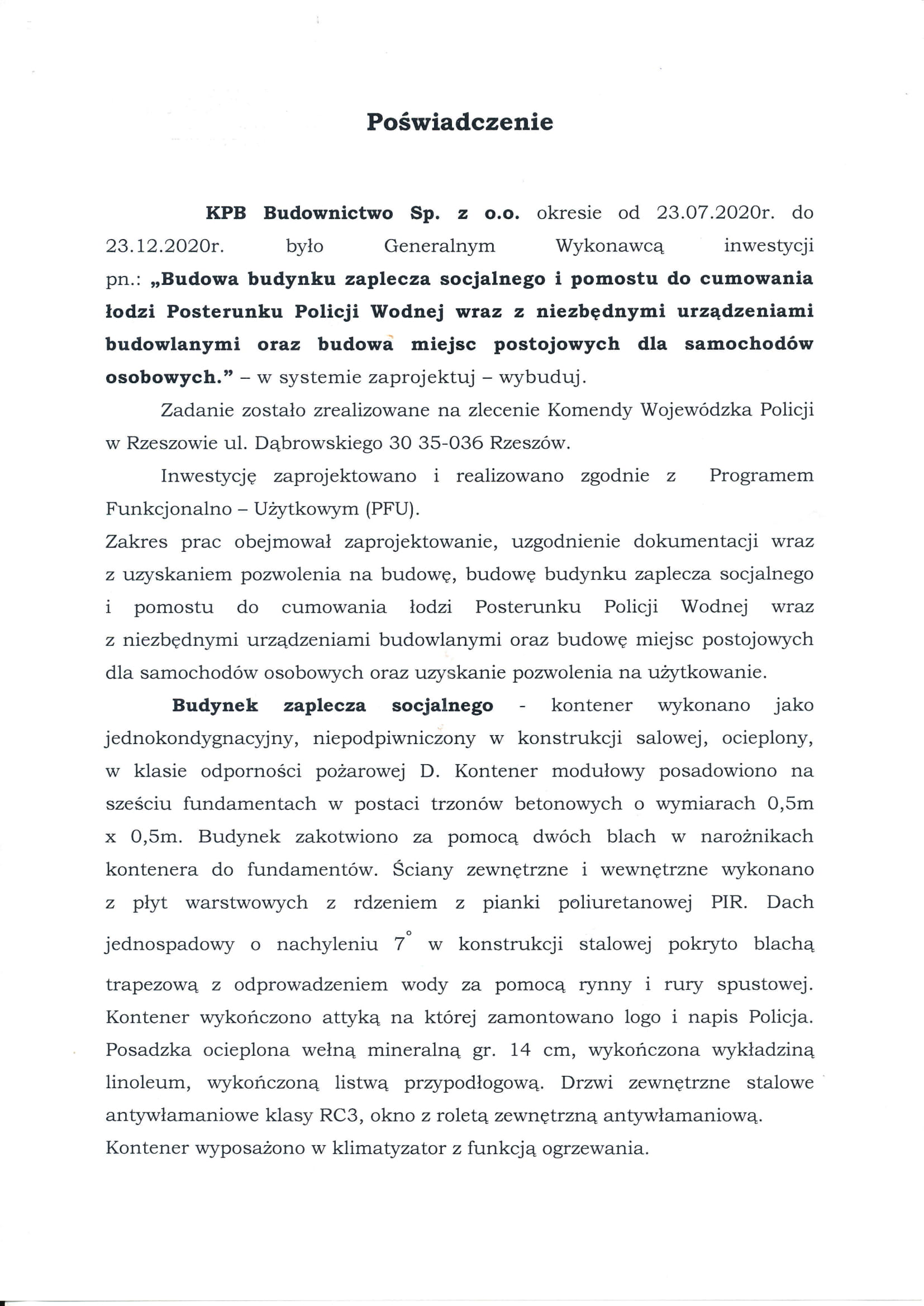 Polańczyk - Wodny Posterunek Policji-1