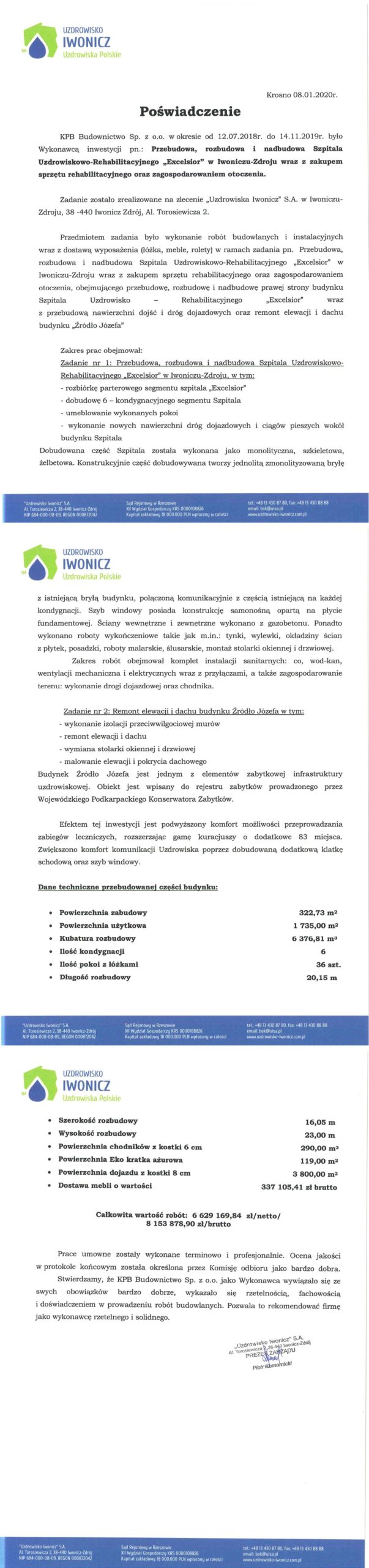 rozbudowa Excelsior 2019 - uzupełniono o meble-pionowe